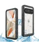 SBG Google Pixel 9 Waterdicht Hoesje Schokbestendig Transparant Zwart