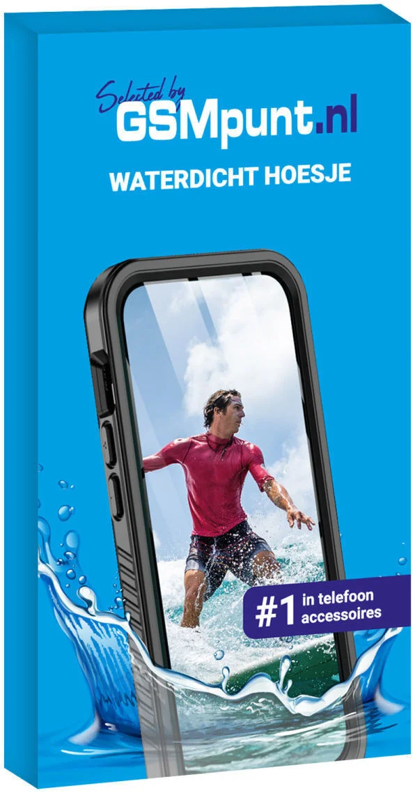 SBG Google Pixel 9 Waterdicht Hoesje Schokbestendig Transparant Zwart afbeelding 8