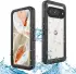 SBG Google Pixel 9 Waterdicht Hoesje Schokbestendig Transparant Zwart afbeelding 1