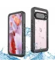 SBG Google Pixel 9 Pro Waterdicht Hoesje Schokbestendig Transparant Zwart