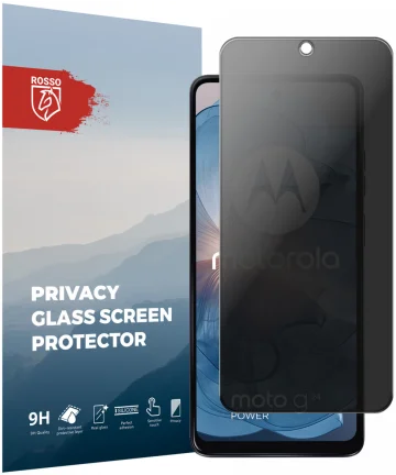 Rosso Motorola Moto G24 Power Tempered Glass Screen Protector Privacy Screen Protectors