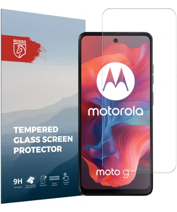 Rosso Motorola Moto G04 9H Tempered Glass Screen Protector Screen Protectors