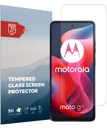 Rosso Motorola Moto G24 9H Tempered Glass Screen Protector Screen Protectors