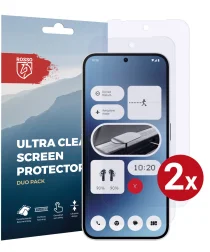 Rosso Nothing Phone (2a) Screen Protector Ultra Clear Duo Pack