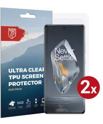 Rosso OnePlus 12R Screen Protector Ultra Clear Duo Pack