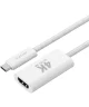 4smarts USB-C naar HDMI Kabel Female Adapter 15CM Wit
