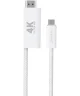 4smarts USB-C naar HDMI Video Kabel 4K 60Hz (100W) 2 Meter Wit