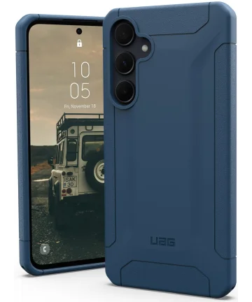 Urban Armor Gear Scout Samsung Galaxy A35 Hoesje Back Cover Blauw Hoesjes