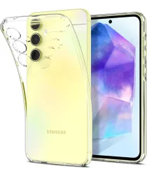 Spigen Liquid Crystal Samsung Galaxy A55 Hoesje Back Cover Transparant