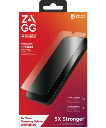 ZAGG InvisibleShield Glass Elite Samsung Galaxy A15 Screen Protector Screen Protectors