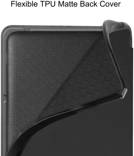 Kobo Sage Hoes Origami Book Case met Standaard Zwart afbeelding 8