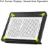Kobo Sage Hoes Origami Book Case met Standaard Zwart afbeelding 4