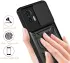 Motorola Edge 30 Neo Hoesje met Camera Slider en Kickstand Ring Zwart afbeelding 6