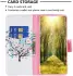 Oppo A78 4G Hoesje Portemonnee Book Case Boom Print afbeelding 2