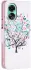Oppo A78 4G Hoesje Portemonnee Book Case Boom Print afbeelding 6
