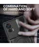 Motorola Edge 30 Neo Hoesje met Magnetische Kickstand Ring Zwart