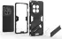 OnePlus 12 Hoesje Shockproof Kickstand Back Cover Zwart afbeelding 3