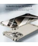 Apple iPhone 15 Pro Hoesje Edge Cover met Camera Bescherming Zwart