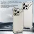 Apple iPhone 15 Pro Max Hoesje Edge Cover met Camera Bescherming Grijs afbeelding 2