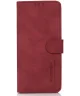 KHAZNEH Samsung Galaxy Xcover 7 Hoesje Retro Wallet Book Case Rood
