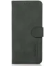 KHAZNEH Samsung Galaxy Xcover 7 Hoesje Retro Wallet Book Case Groen