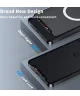 OnePlus 12 Hoesje met MagSafe Back Cover Transparant/Zwart