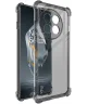 Imak OnePlus 12R Hoesje TPU + Screen Protector Transparant Zwart