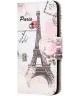 Samsung Galaxy Xcover 7 Hoesje Portemonnee Book Case Eiffeltoren Print