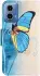 Motorola Moto G34 Hoesje Portemonnee Book Case Vlinder Print afbeelding 5