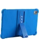 Nokia T21 Hoes Siliconen Back Cover Blauw