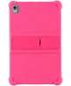 Nokia T21 Hoes Siliconen Back Cover Roze