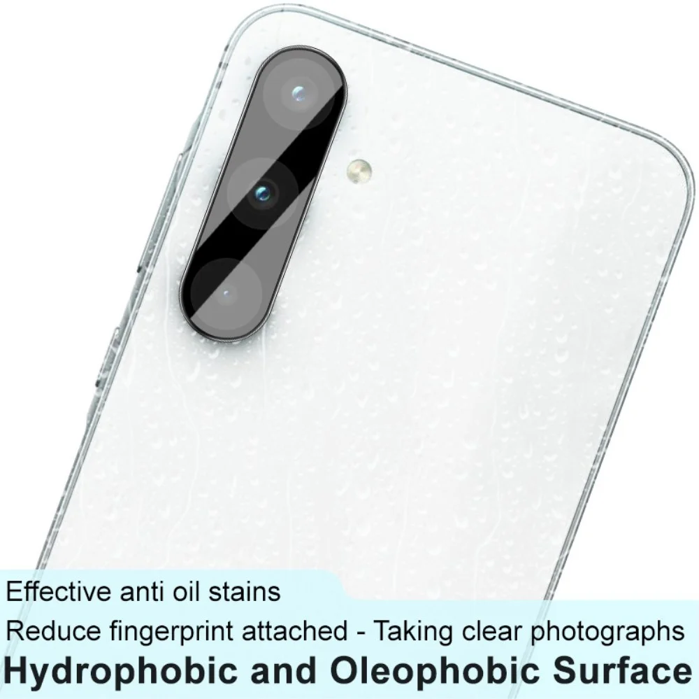 Imak Samsung Galaxy A35 Camera Lens Protector + Lens Cap Clear afbeelding 3