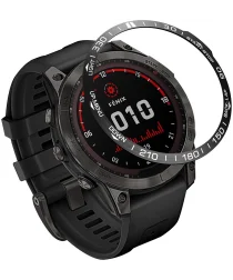 Garmin Fenix 7X Bezel Ring Randbeschermer Zwart