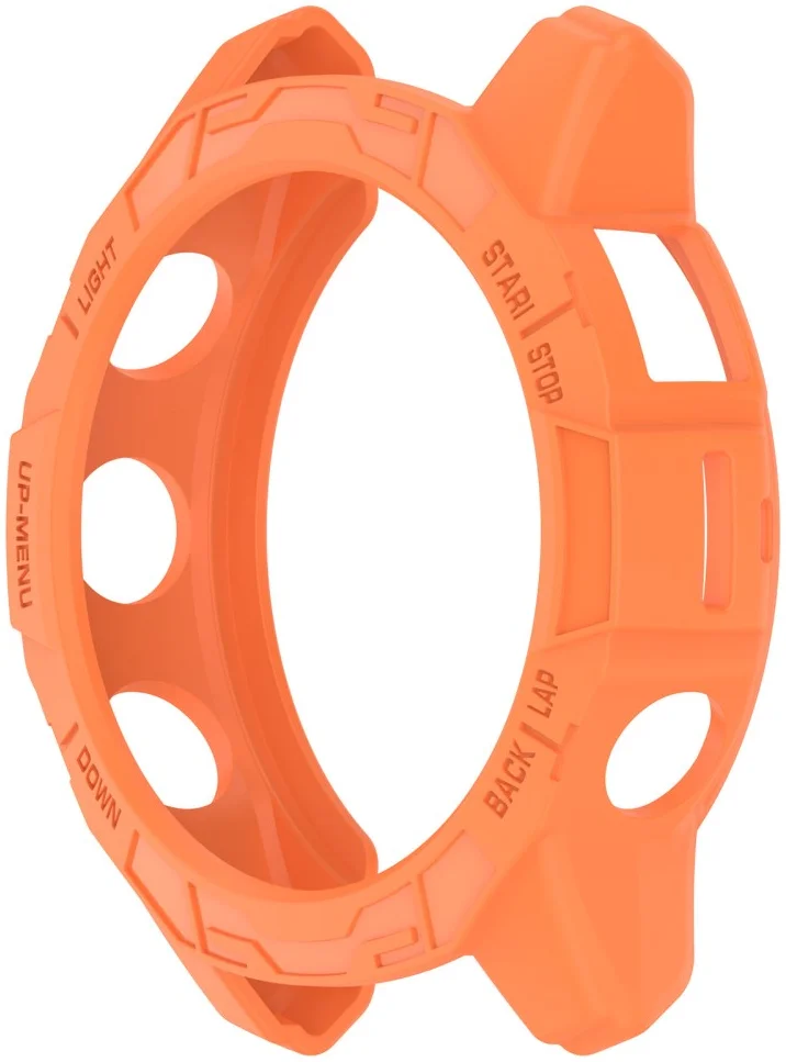 Garmin Fenix 7X (Pro) / Epix Pro 51MM Hoesje TPU Bumper Case Oranje afbeelding 2