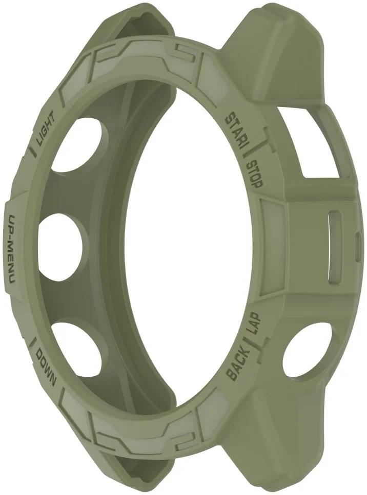 Garmin Fenix 7X (Pro) / Epix Pro 51MM Hoesje TPU Bumper Case Groen afbeelding 2