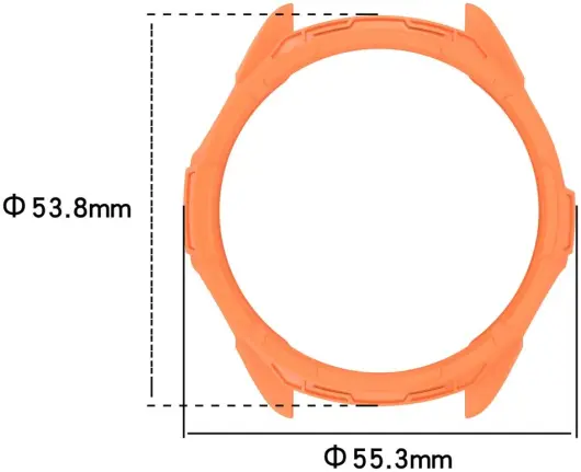 Garmin Fenix 7X (Pro) / Epix Pro 51MM Hoesje TPU Bumper Case Zwart afbeelding 8