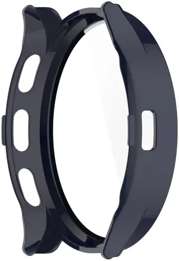 Garmin Venu 3S Hoesje - Bumper met Tempered Glass - Blauw afbeelding 4