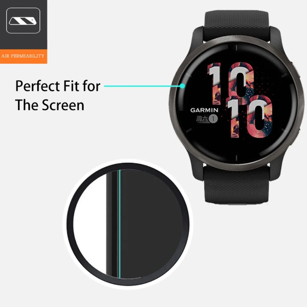 Garmin Venu 2 40MM Screen Protector TPU Display Folie afbeelding 2