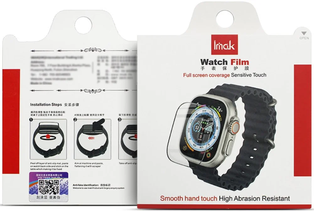 Imak - Garmin Instinct 2 Screen Protector - PMMA Display Folie afbeelding 6