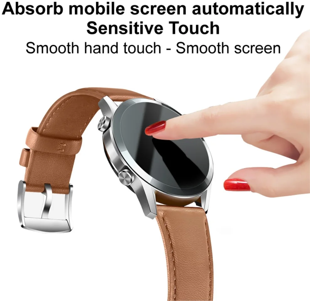 Imak Garmin Vivoactive 5 Screen Protector PMMA Display Folie afbeelding 6