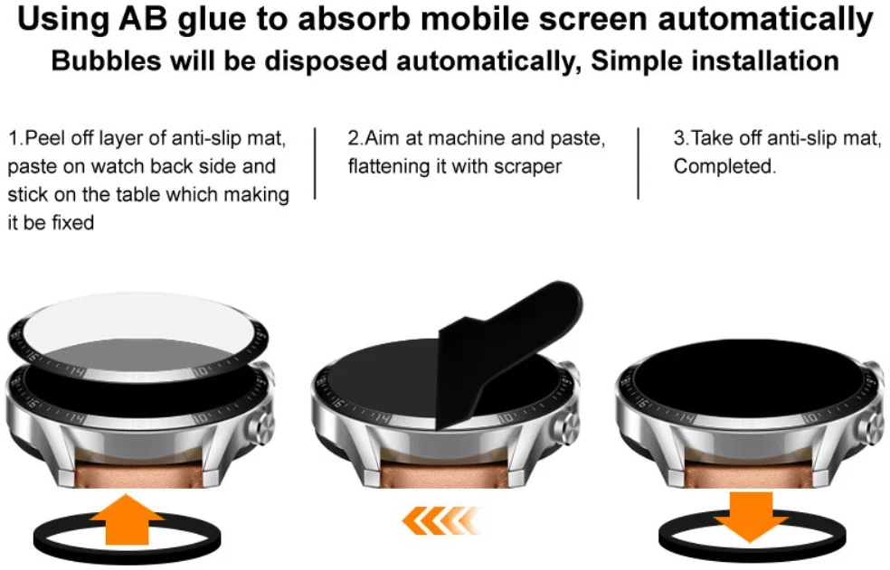 Imak Garmin Vivoactive 5 Screen Protector PMMA Display Folie afbeelding 7