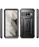 SUPCASE UB Pro Google Pixel 8A Hoesje Full Protect Kickstand Zwart