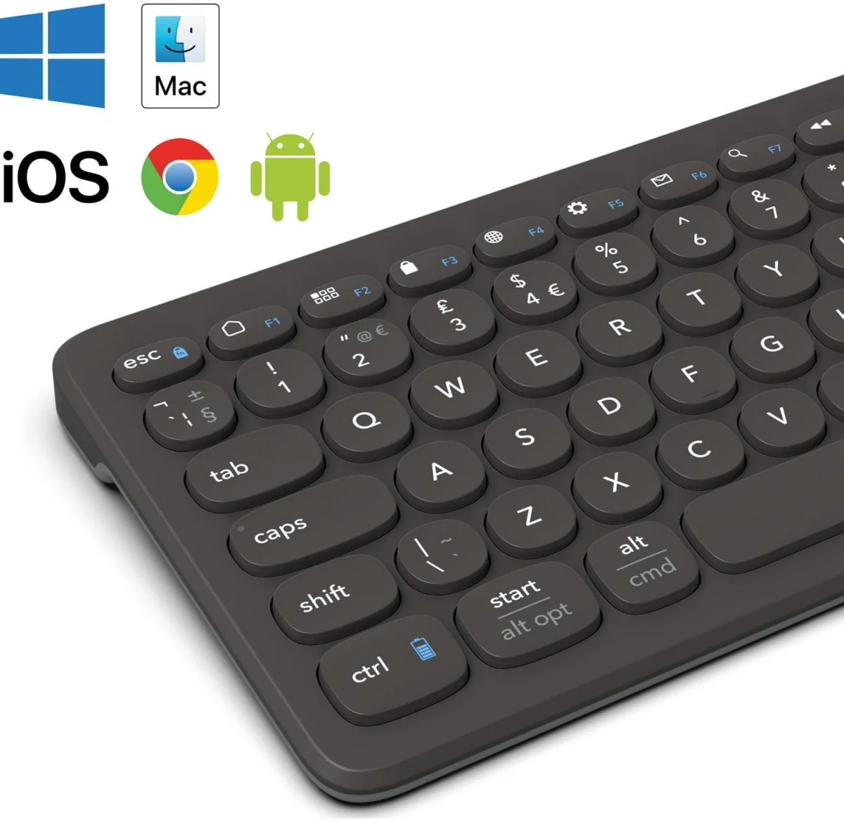 ZAGG Pro Keyboard 17&quot; Bluetooth Toetsenbord QWERTY Zwart afbeelding 4