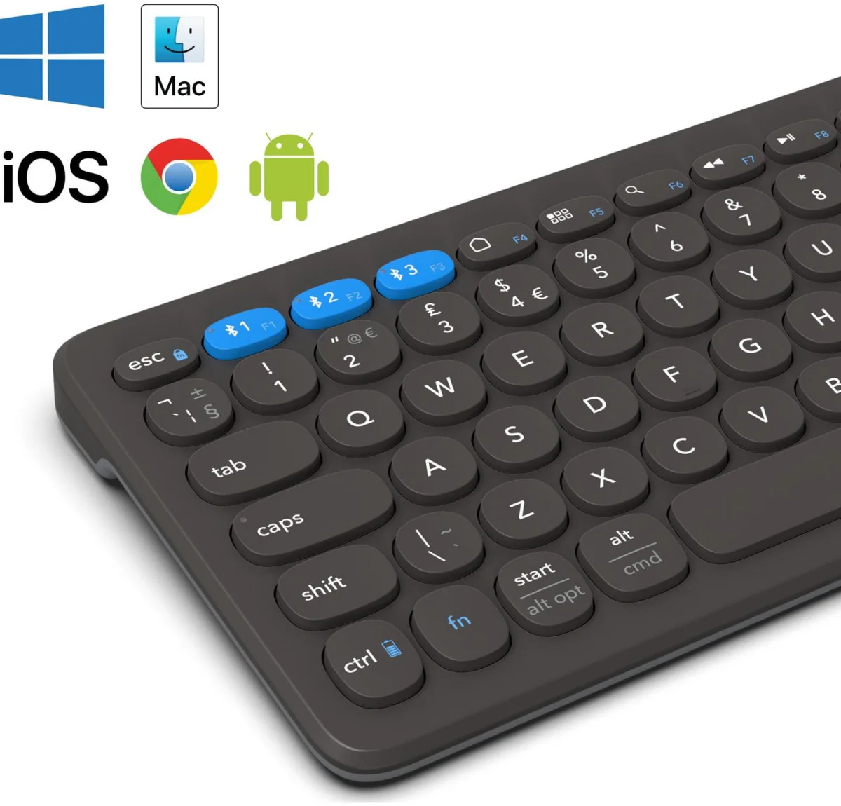 ZAGG Pro Keyboard 15&quot; Bluetooth Toetsenbord QWERTY Zwart afbeelding 4