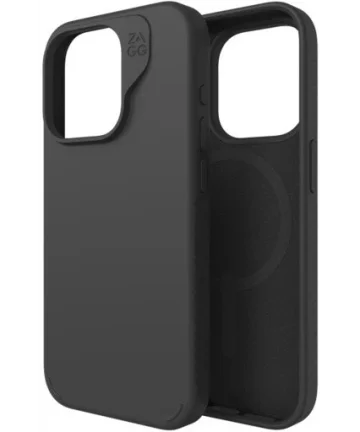 Zagg Manhattan Apple iPhone 15 Pro Hoesje MagSafe Back Cover Zwart Hoesjes