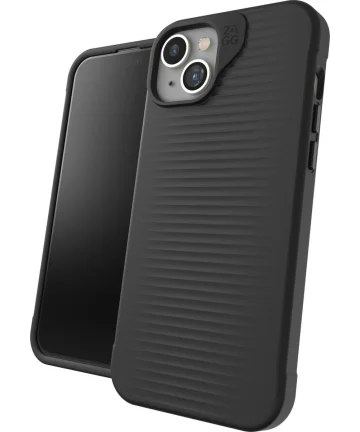 ZAGG Luxe iPhone 15 Plus Hoesje MagSafe 3M Valbescherming Zwart Hoesjes