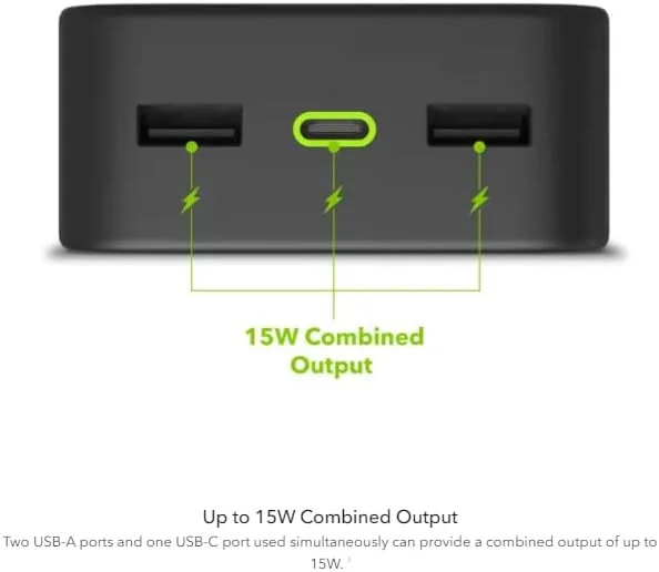 Mophie Powerstation 20W Power Delivery Powerbank 10.000 mAh Zwart afbeelding 5