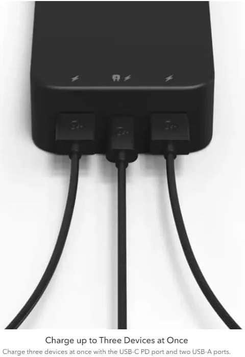 Mophie Powerstation 20W Power Delivery Powerbank 10.000 mAh Zwart afbeelding 7