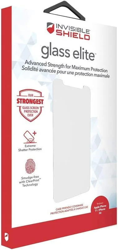 ZAGG InvisibleShield Glass Elite iPhone 11 / XR Screen Protector afbeelding 5