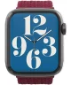 ZAGG Gear4 - Apple Watch Bandje - 49MM/55MM/44MM/42MM - Gevlochten Nylon - Rood